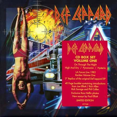 DEF LEPPARD - THE CD COLLECTION VOLUME ONE (7CD BOX SET, REMASTERED) 2018